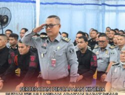 Rutan Kelas I Medan Adakan Rapat Dinas, Untuk Pencapaian Kinerja.
