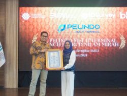 Pelindo Multi Terminal Terima Penghargaan SMK3 2024: Bukti Komitmen terhadap Keselamatan Kerja.