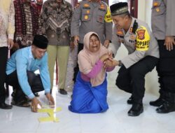 Tangis Mardiah Janda Anak Tiga Tak Terbendung, Saat Terima Rumah Layak Huni Polres Aceh Tengah