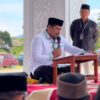 Pasangan ERA Mengikuti Uji Kontestasi Baca Al Quran Di Mesjid Babussalam