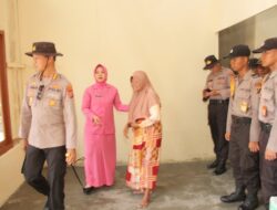 Bedah Rumah Ibu yang Hidup Sebatang Kara di Langkat,Yang Dilaksanakan Siswa SPN Hinai Polda Sumut.