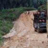 Jalan Lintas Antar Kecamatan Kota Baharu Gunung Meriah, Hancur Hancuran