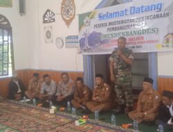 Danramil 06/Bukit Hadiri Musrenbangdes Tahun Angaran 2025