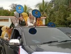 Usai Cabut Nomor Paslon 01 Harun- Ichwan Gelar Pawai
