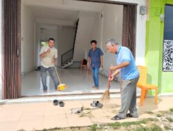 SWI Aceh Singkil Gelar Jumat Bersih Dan Gotong Royong Di Kantor Baru