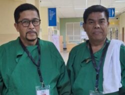 Pasangan Balon Bupati dan wakil bupati Gayo lues GAESS jalan Medical Checking di RSU Dzainal