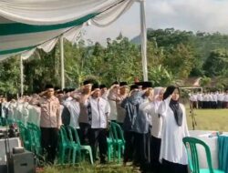 Polsek Cisompet Melaksanakan Kegiatan Upacara Hari Santri Nasional Tahun 2024