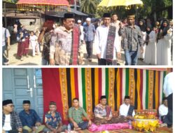 Pasangan Sahabat Oyon Hamzah Adakan Temuan Silatu Rahmi Dengan Saudara Sekampung nya Di Desa Bulu Ara Suro Makmur