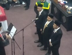Ketua DPRK Kabupaten Aceh Singkil Hari Ini Resmi Dilantik Oleh Ketua PN Singkil Masa Bakti 2024-2029