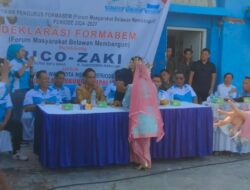 Sukses Pelantikan FORMABEM Dan Deklarasi Dukungan Calon Walikota Dan Wakil Walikota Medan RICO- ZAKI Untuk Periode 2025-2030.