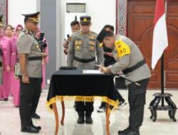 Kapolda Sumut Pimpin Gelar Sertijab ( Serah Terima Jabatan) Di Aula Tribrata.