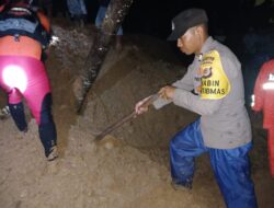 Longsor di Kecamatan Celala Empat Orang Korban Tertimbun, TNI-POLRI Dan BPBD Lakukan Pencarian