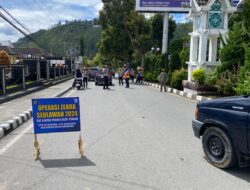 Hari Ke-6 Ops Zebra Seulawah, Satlantas Polres Aceh Tengah Gelar Razia Gabungan