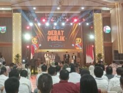 KPU Kabupaten Sijunjung Sukses Pelaksanaan Debat Publik Perdana Antar Paslon Bupati