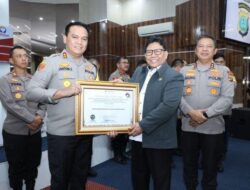 Selamat,Polres Pelabuhan Belawan Raih Penghargaan Pelayanan Publik Predikat Nilai Tertinggi Dari Ombudsman RI.