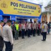 Wakapolres Aceh Tengah Melaksanakan Pengecekkan Pos Pelayanan Dan Pengamanan Nataru