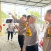 Kapolres Binjai Bersama PJU Cek Kesiapan Pos Pengamanan Dan Pelayanan