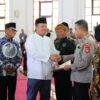 Kapolres Binjai Bersama PJU Cek Kesiapan Pos Pengamanan Dan Pelayanan.