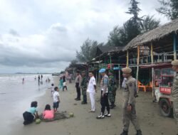 Patroli dan Himbauan di Pantai Wisata Trienggadeng: Wujudkan Keamanan Ops Lilin Seulawah 2024