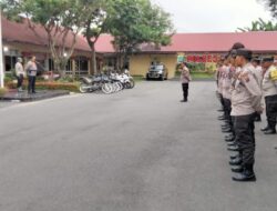 Polres Binjai turunkan 122 personil untuk pengamanan Natal di Gereja.