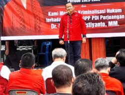 Budiman Nadapdap: Kami Menolak Kriminalisasi Politisasi,Kawal Terus Kepemimpinan Megawati Soekarnoputri.