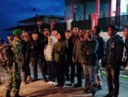 Akhir Tahun, Babinsa 03/TG, Dan Tokoh Pemuda Pantau Pos Puncak Merapi Boerni Telong