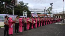 68 Personil Perwira Dan Bintara Polres Aceh Tengah Sujud Syukur Naik Pangkat