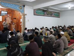 Safari Subuh Di Masjid Jami Al Jihad, Kapolres Aceh Tengah : Ajak Jaga Kamtibmas Dan Peduli Terhadap Anak