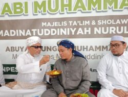 Berlangsung Khidmat,Milad Ke 13 Majelis Ta’lim MADINATUDDIYA NURUL MUSTHOFA .