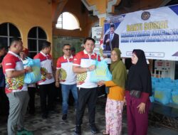 Rutan Kelas I Medan Salurkan 300 Paket Bantuan Sosial Kepada Masyarakat Sekitar.