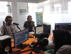 Dandim 0106/Ateng Jadi Narasumber Podcast RRI, Buka Rekrutmen Tamtama PK TNI-AD 2025