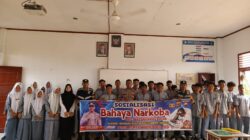 Bentuk Generasi Bebas Narkoba, Polsek Meureudu Sosialisasi ke Pelajar SMA Negeri 1 Meureudu