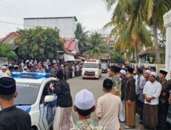 Ribuan Jemaah Hadiri Pemakaman Abu Usman Kuta Krueng, Polres Pidie Jaya Perketat Pengamanan
