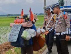 Satlantas Polres Pidie Jaya Gelar Jumat Berkah dan Sosialisasi Keselamatan Berlalu Lintas