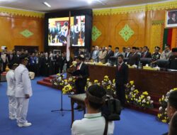 Wakili Kapolri, Kapolda Aceh Hadiri Pelantikan Bupati dan Wakil Bupati Aceh Tamiang