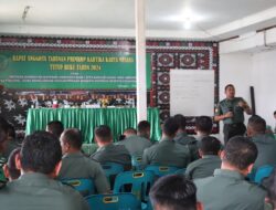 Primkop Kartika Karya Musara Kodim 0106/Ateng Gelar RAT Tutup Buku Tahun 2024