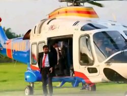 Kapolda Aceh bersama Gubernur Gunakan Helikopter Polri AW 169 ke Acara Pelantikan Bupati dan Wakil Bupati