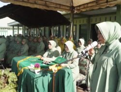 Persit KCK Cabang XXV DIM 0119/Bener Meriah Gelar Pertemuan Gabungan