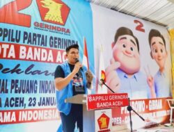 Sekretaris Gerindra Banda Aceh Kecewa dengan Pernyataan Zulfadli