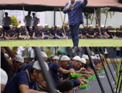 Rutan Kelas I Medan Ikuti Makan Siang Bersama Menteri Imipas Dengan Warga Binaan Rutan Cipinang Secara Virtual.