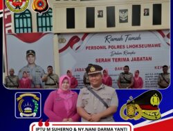 Iptu M Suherno Di Rotasi Ke Polres Lhokseumawe,Dapat Amanah Jabatan Kapolsek Dewantara