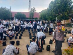 Kapolres Pidie Jaya Launching Program Pekarangan Pangan Lestari di SMP Negeri 1 Trienggadeng