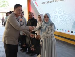 Kapolda Aceh Serahkan 3.450 Paket Sembako dan Daging Meugang dalam Baksos Polri Presisi