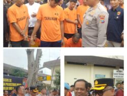 Menjelang Bulan Suci Ramadhan Satreskrim Polrestabes Medan Dan Polsek Jajaran berhasil mengungkap kasus 3 C