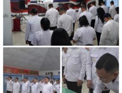 Rutan Kelas I Medan Ikuti Apel Bersama Sekaligus Gelar Penandatanganan Pakta Integritas dan Komitmen Bersama.