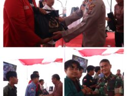 Menyambut Bulan Suci Ramadhan 1446H, Polres Binjai Bagikan Sembako terhadap BEM dan Masyarakat.