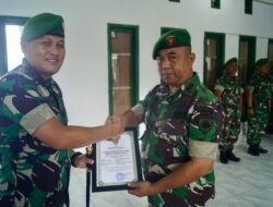Dandim 0119/BM Lepas Anggota Pindah Satuan