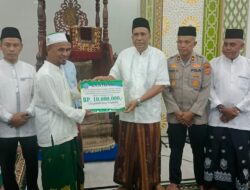 Wakapolres dan Wakil Bupati Pidie Jaya Hadiri Safari Ramadhan, Perkuat Silaturahmi dengan Masyarakat.