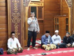 Safari Ramadhan, Kapolres Aceh Tengah : Saat Ke Masjid Pastikan Kompor Mati Dan Ingatkan Anak Tidak Balap Liar
