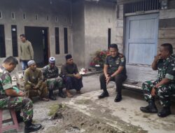 Dandim 0119/BM Takziah Ke Rumah Duka, Wujud Peduli Dan Bela Sungkawa Kepada Anggota